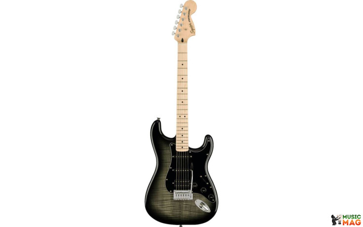 SQUIER by FENDER AFFINITY SERIES STRATOCASTER HSS MN BLACK BURST