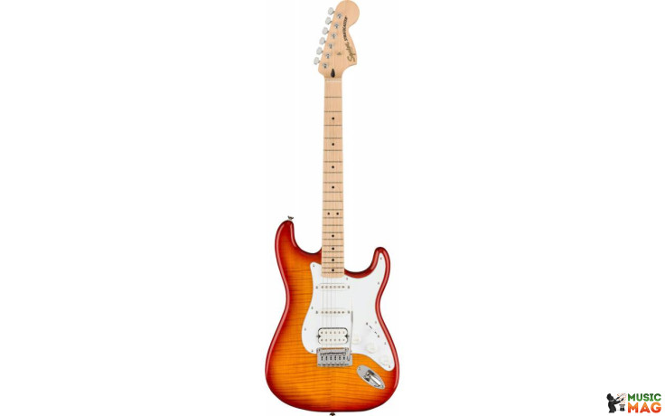 SQUIER by FENDER AFFINITY SERIES STRATOCASTER HSS MN SIENNA SUNBURST