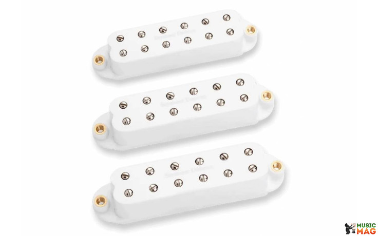 SEYMOUR DUNCAN LITTLE '59 FOR STRAT WHITE SET