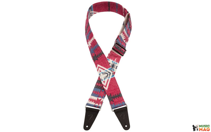FENDER STRAP 2" ZION AZTEC RED