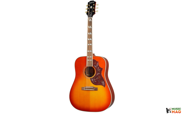 EPIPHONE HUMMINGBIRD AGED CHERRY SUNBURST GLOSS