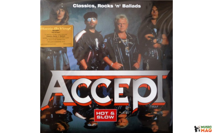 ACCEPT - CLASSICS, ROCKS "N" BALLADS - HOT & SLOW 2 LP Set 2020 (MOVLP2452, LTD.) MOV/EU MINT (8719262010383)