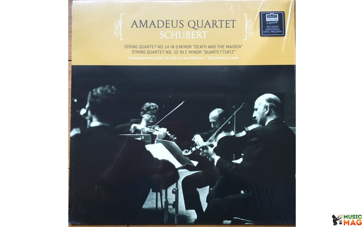 SCHUBERT, AMADEUS-QUARTETT - DEATH AND THE MAIDEN, QUARTETTSATZ 2018 (VPC85055) EU MINT (8719039002535)
