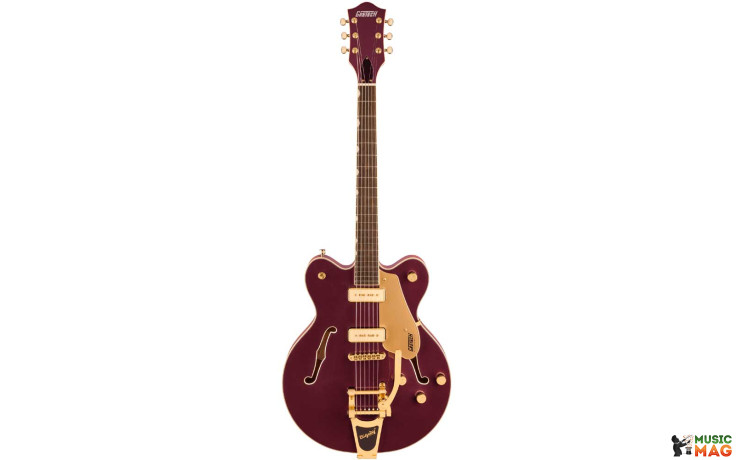 GRETSCH ELECTROMATIC PRISTINE LTD CENTER BLOCK DOUBLE-CUT WITH BIGSBY DARK CHERRY METALLIC