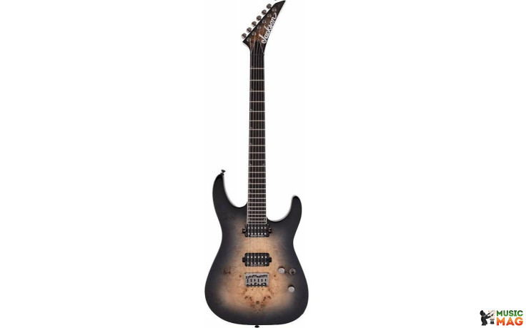 JACKSON PRO SERIES SOLOIST SL2P MAH HT TRANSPARENT BLACK BURST