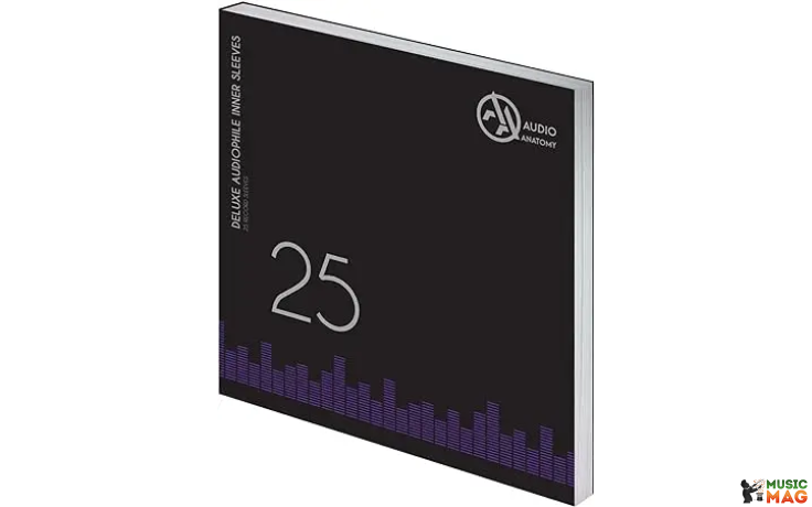 Audio Anatomy 25 X 12" Deluxe Audiophile Antistatic Inner Sleeves White