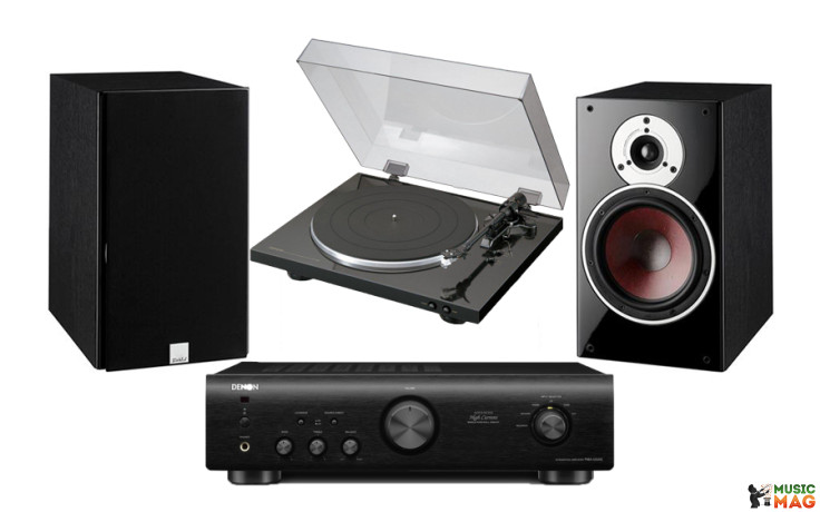 Denon PMA-520 AE + Denon DP-300F + DALI Zensor 3