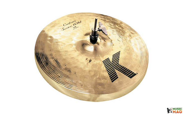 ZILDJIAN 14" K' CUSTOM SESSION HI-HAT