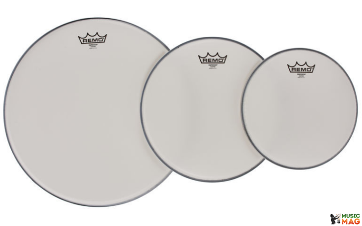 REMO Tom Pack (10",12",16" Coated Be), Export Only