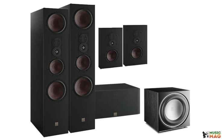 DALI Opticon 8 MK2 set 5.1 8/LCR/VOKAL/E-12F Black