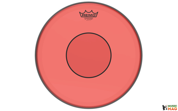 REMO POWERSTROKE 77 14" COLORTONE RED