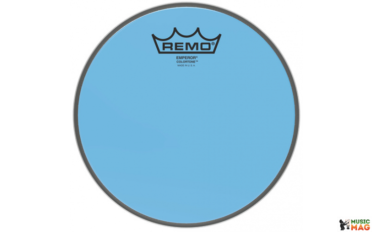 REMO EMPEROR 8" COLORTONE BLUE