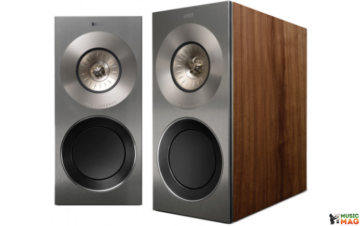 KEF Reference 1 Meta Silver Satin Walnut