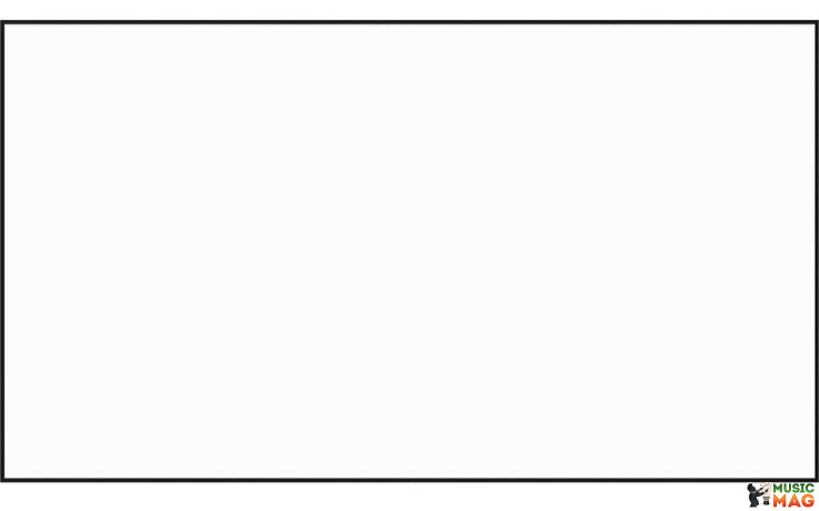 AV Screen 10 BX-SM100BFH-AK 100" Flexible White