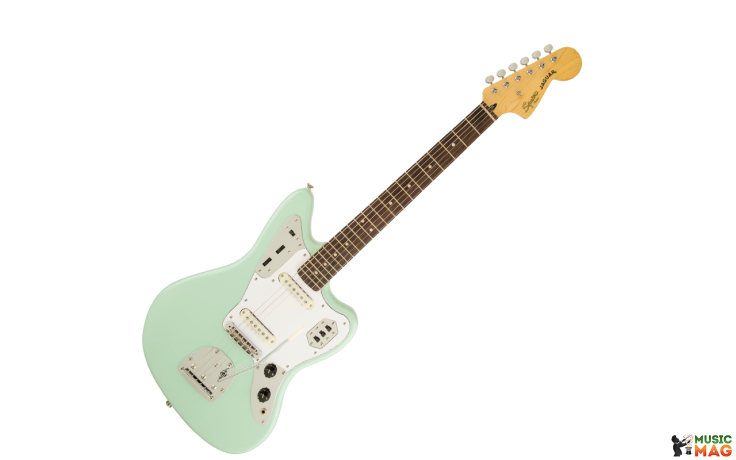 SQUIER by FENDER VINTAGE MODIFIED JAGUAR SURF GREEN