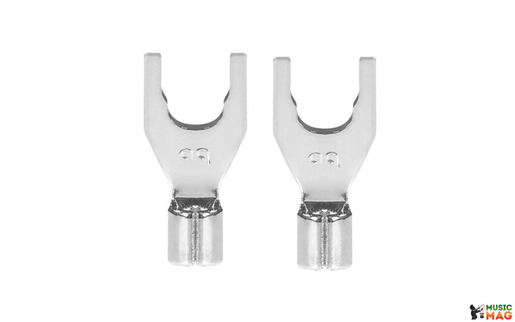 AUDIOQUEST spc Crimp P10M/S Silver Spade SET/40