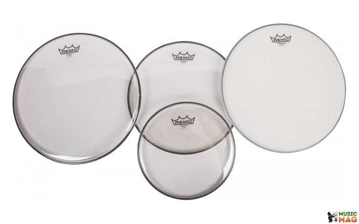 REMO ProPack (10',12',14' Clear BE, 14" Ambassador Coated)