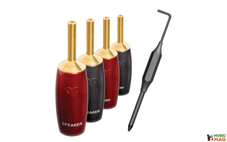AUDIOQUEST spc 507 Series Banana Gold set of 4