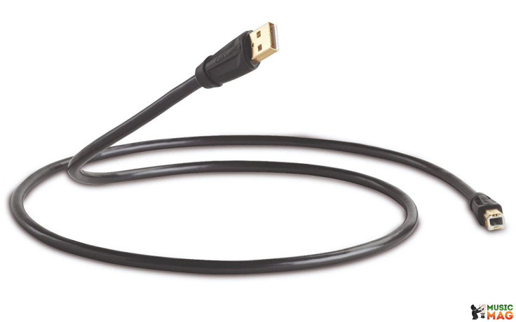 QED Performance USB A-B Graphite 1.5m GRPHTE (QE6901)
