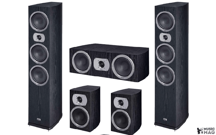 HECO Victa Prime 702 set 5.0 Black