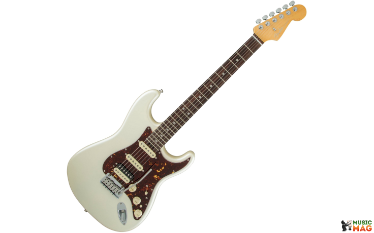 FENDER AMERICAN ELITE STRATOCASTER HSS SHAWBUCKER RW OLYMPIC PEARL