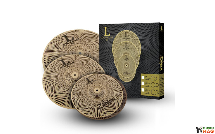ZILDJIAN LV468 LOW VOLUME L80 CYMBAL SET 14/16/18
