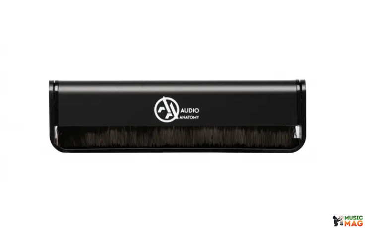 Audio Anatomy Carbon Fiber Brush Black Alu - Black Edition - White Logo