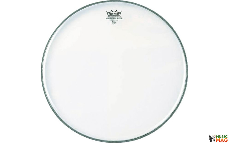 REMO AMBASSADOR 13 CLEAR SNARE SIDE