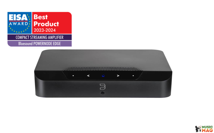 Bluesound POWERNODE EDGE Wireless Music Streaming Amplifier Black