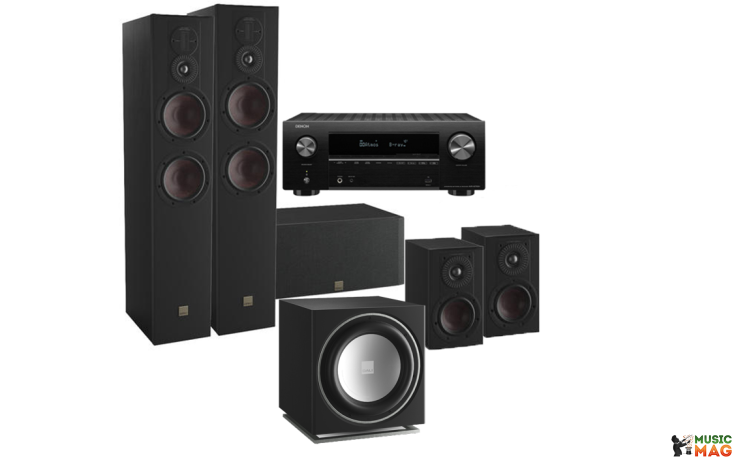 Denon AVR-X2800H 8K (7.2 сh) Black + Dali Opticon 6 MK2 set 5.1