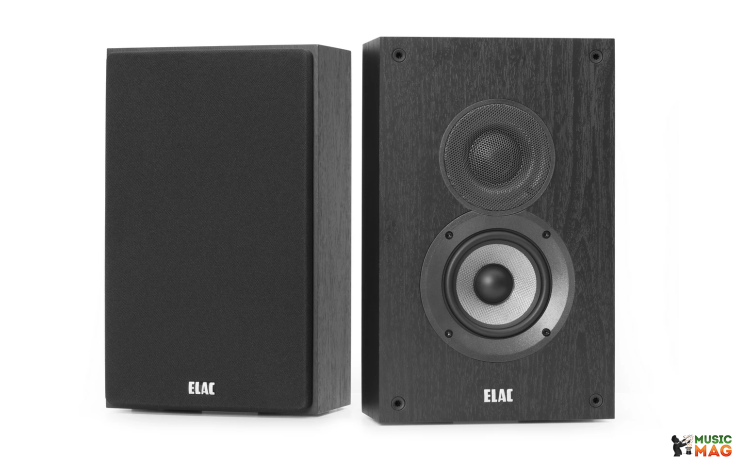 ELAC Debut 2.0 On-Wall DOW42 Black Brushed Vinyl (1шт)