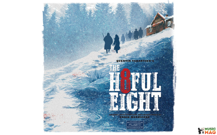 MORRICONE / TARANTINO - THE HATEFUL EIGHT (O. S. T.) 2 LP Set 2015 UNIVERSAL/EU MINT
