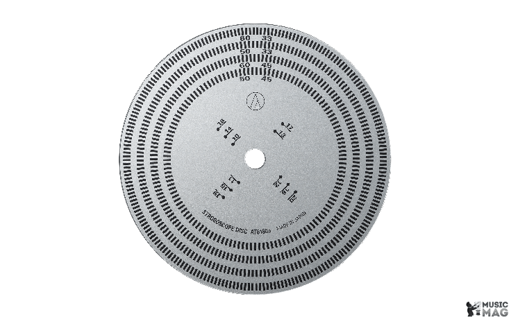 Audio-Technica acc AT6180a Stroboscopic disc