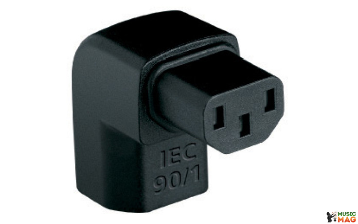 AUDIOQUEST Adaptor IEC-90^/1 Right-Angle Adapter