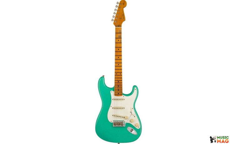 FENDER CUSTOM SHOP LIMITED EDITION 1957 STRATOCASTER JOURNEYMAN RELIC AGED SEA FOAM GREEN