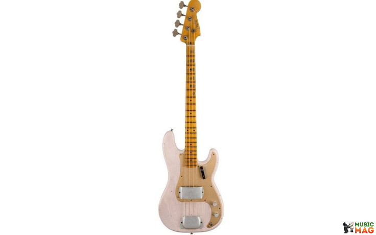 FENDER CUSTOM SHOP 1959 PRECISION BASS JOURNEYMAN RELIC AGED WHITE BLONDE