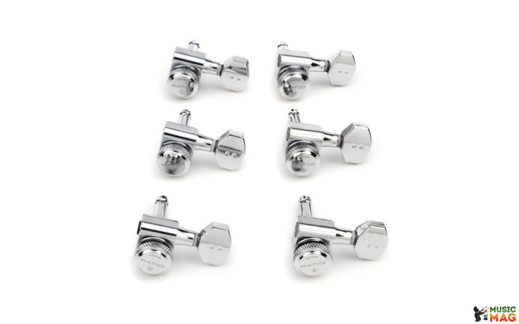 GRAPH TECH PRL-9721-C0 Staggered Electric Locking 6 In-line Chrome 2 Pin