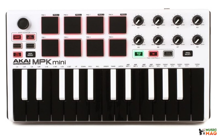 AKAI MPK MINI MK2 WHITE