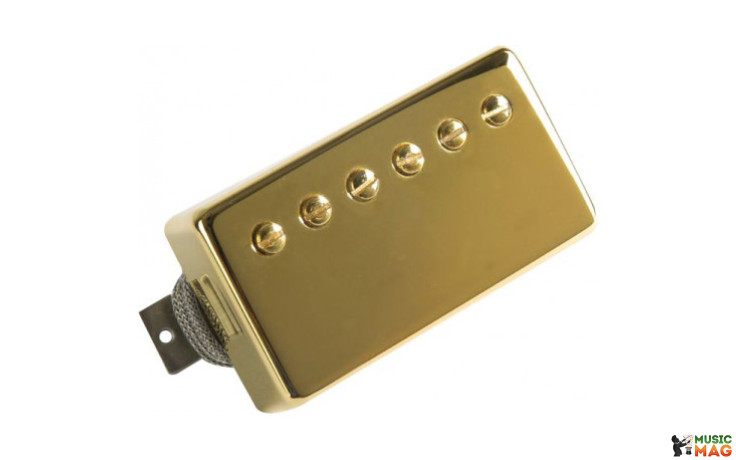 GIBSON BURSTBUKER PRO ALNICO 5 HUMBUCKER BRIDGE/GOLD COVER