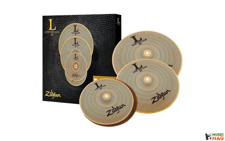 ZILDJIAN LOW VOLUME L80 13/14/18 CYMBAL SET
