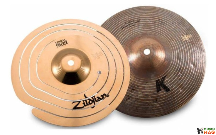 ZILDJIAN STACK 10" SPIRAL STACKER (FXSPL10) + 10" K CUSTOM SPECIAL DRY SPLASH (K1401)