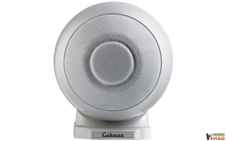 Cabasse IO 2 on wall/base version Glossy White