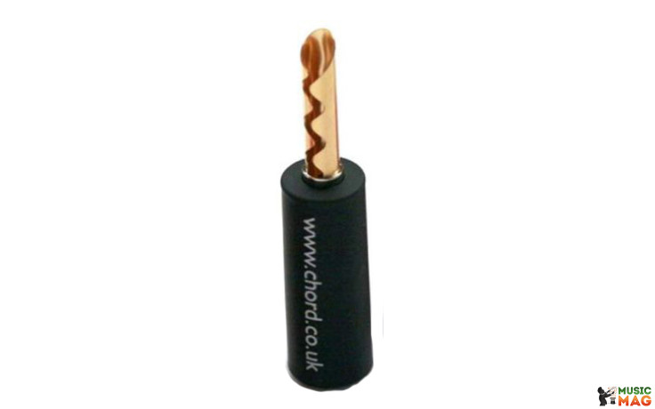 CHORD Banana Plug - Screw Type, Black (Z)
