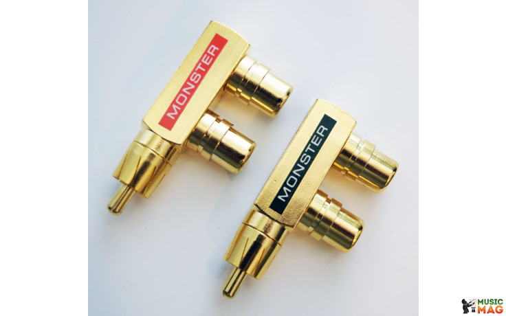 Monster Cable - RCA Male to 2 RCA Female Adapter (1 шт)