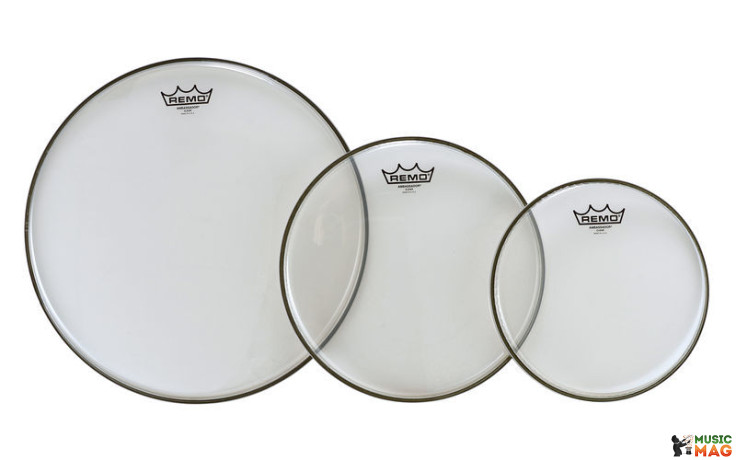 REMO Tom Pack (10",12",16" Clear BA), Export Only