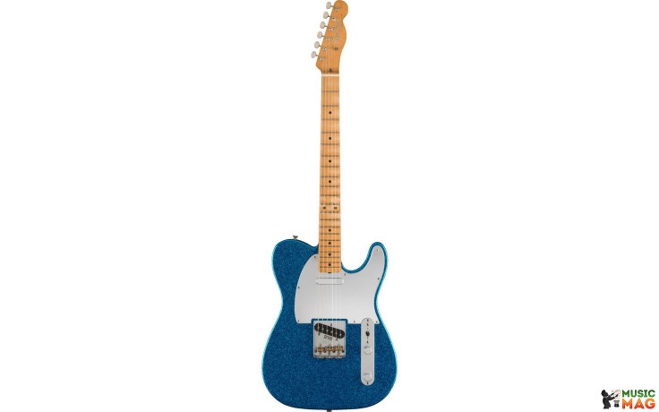 FENDER J MASCIS TELECASTER MN BOTTLE ROCKET BLUE FLAKE