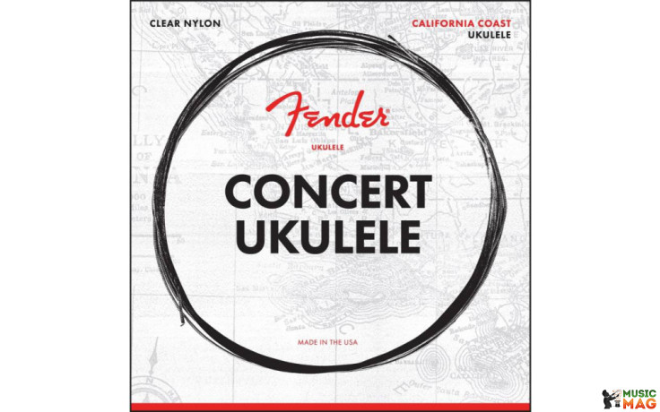 FENDER UKULELE STRINGS, CONCERT