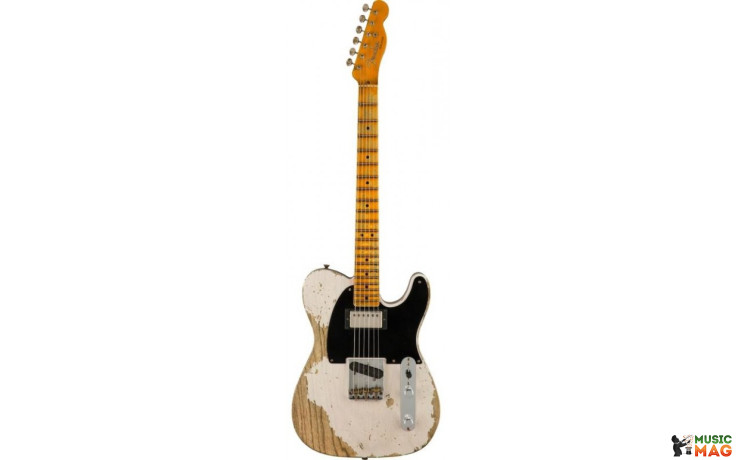 FENDER CUSTOM SHOP LIMITED EDITION 1951 HS TELECASTER SUPER HEAVY RELIC AGED WHITE BLONDE
