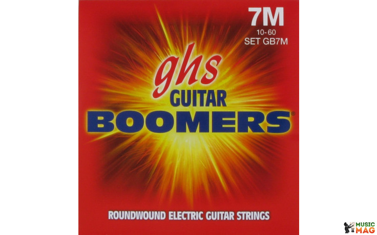 GHS STRINGS BOOMERS GB7M