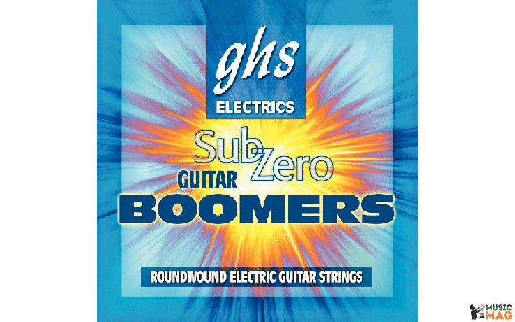 GHS STRINGS SUB-ZERO BOOMERS SET